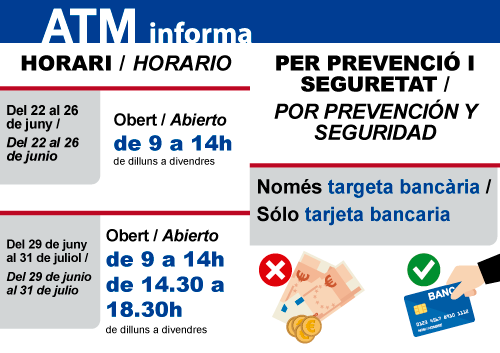 Reapertura del Centro de Atención al Cliente (CAC) de la ATM